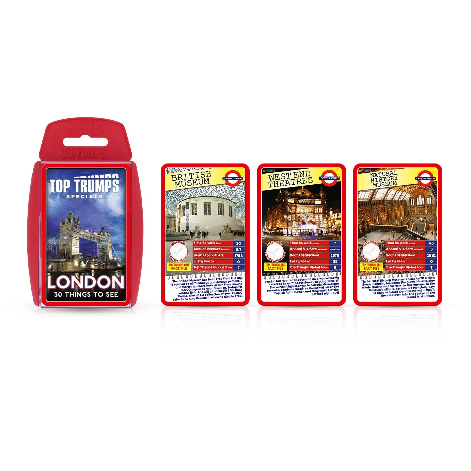 London 30 Things to See Top Trumps Card Game - Image 5