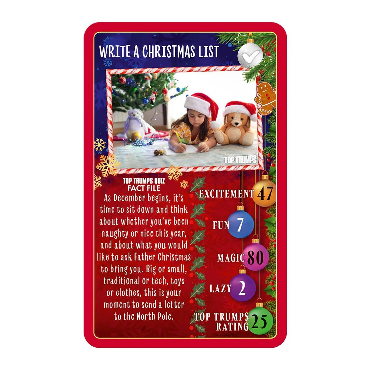 Magical Christmas Challange Top Trumps Card Game - Image 2