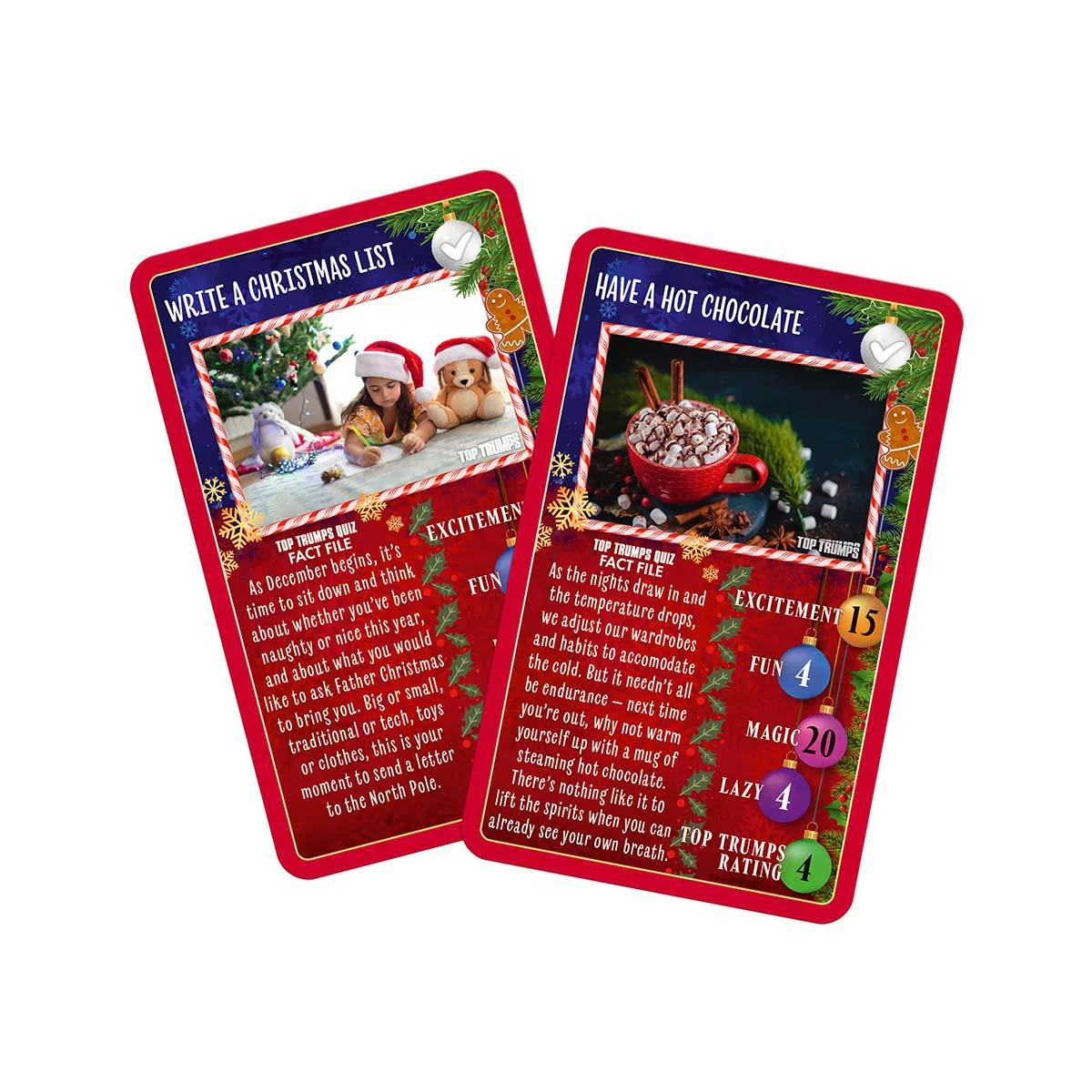 Magical Christmas Challange Top Trumps Card Game - Image 6