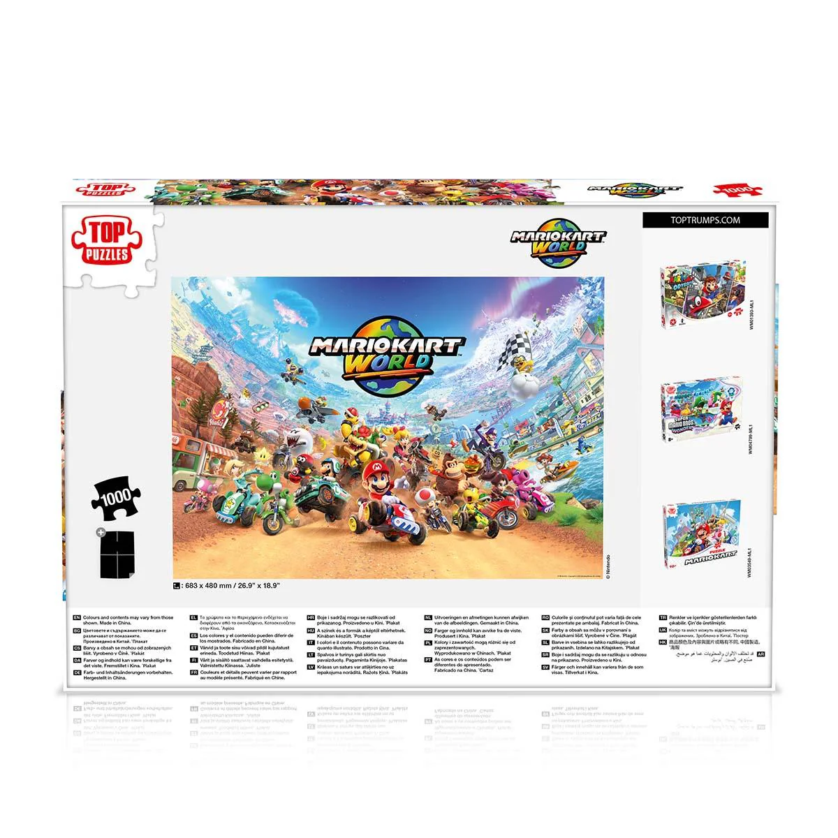 Mario Kart World 1000 Piece Jigsaw Puzzle - Image 3