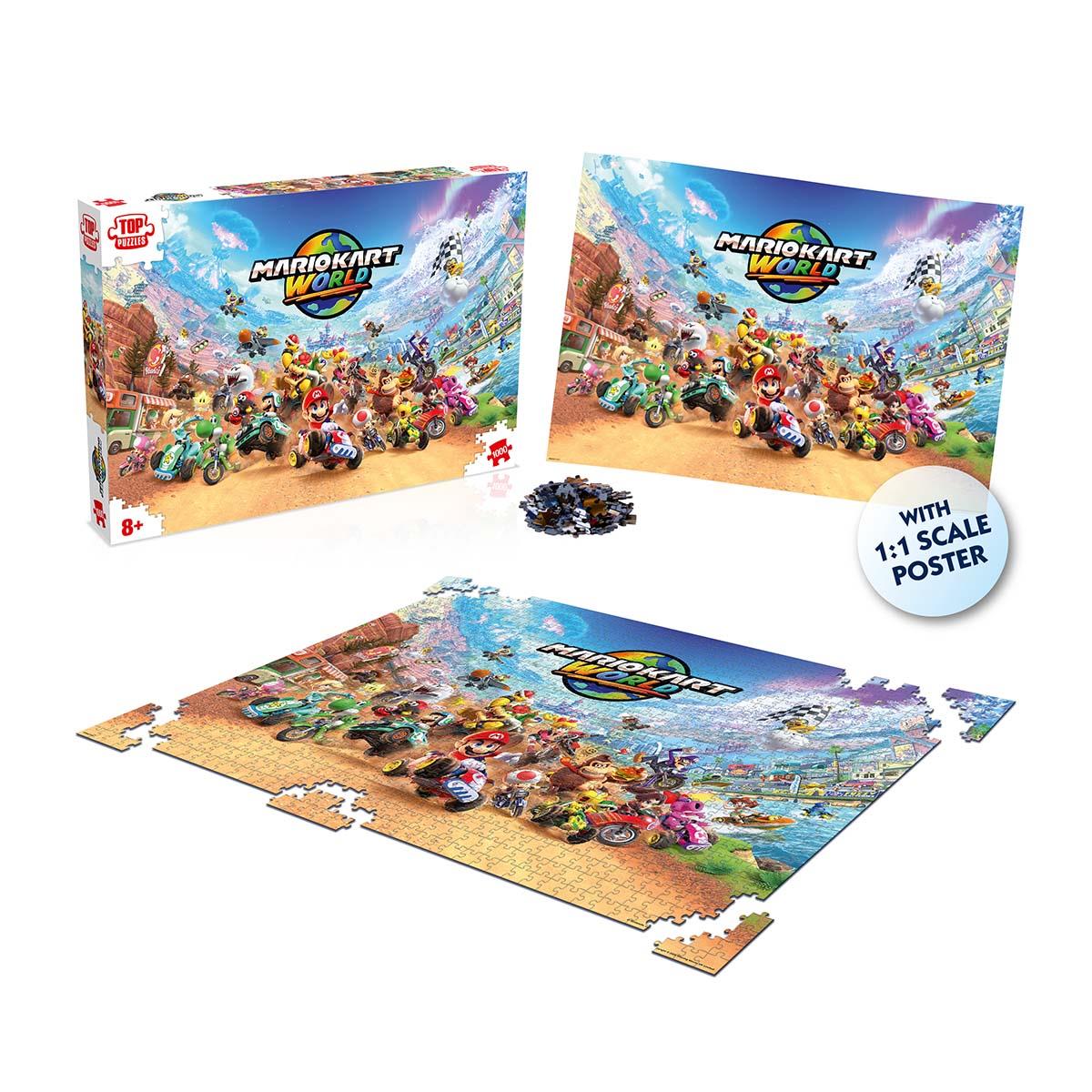 Mario Kart World 1000 Piece Jigsaw Puzzle - Image 4