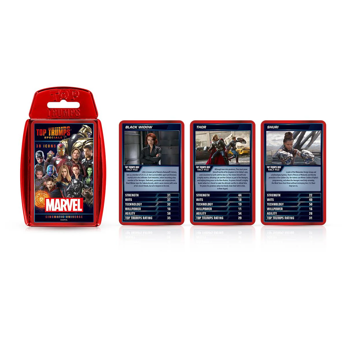 Marvel Cinematic Universe Top Trumps Card Game - Image 5