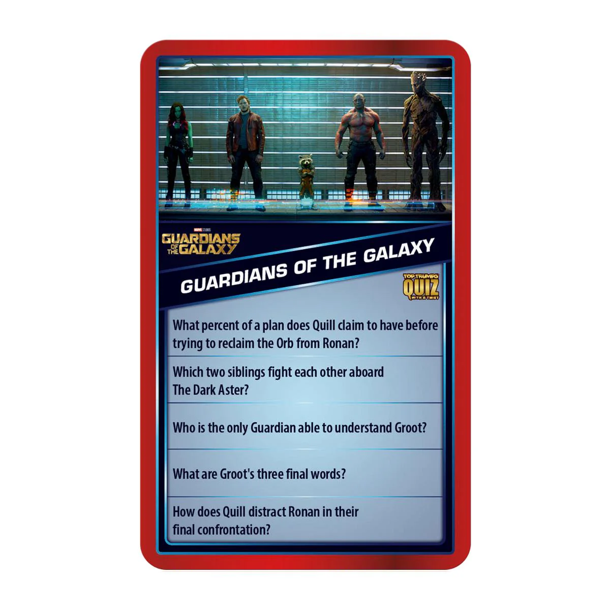 Marvel Cinematic Universe Top Trumps Quiz Card Game - Image 4