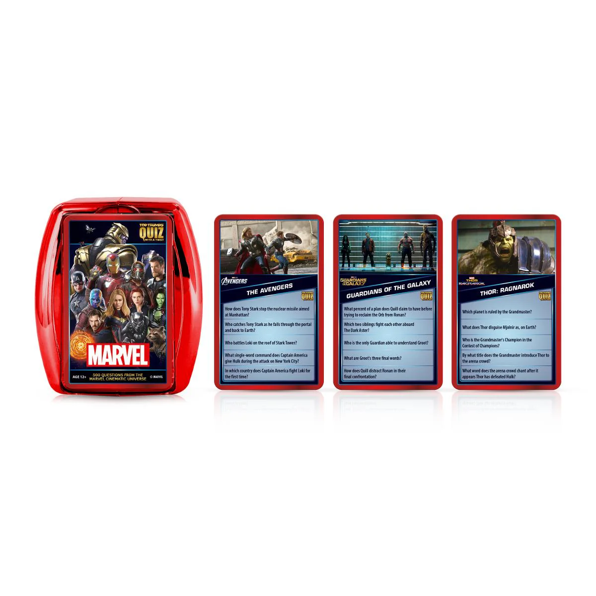 Marvel Cinematic Universe Top Trumps Quiz Card Game - Image 6