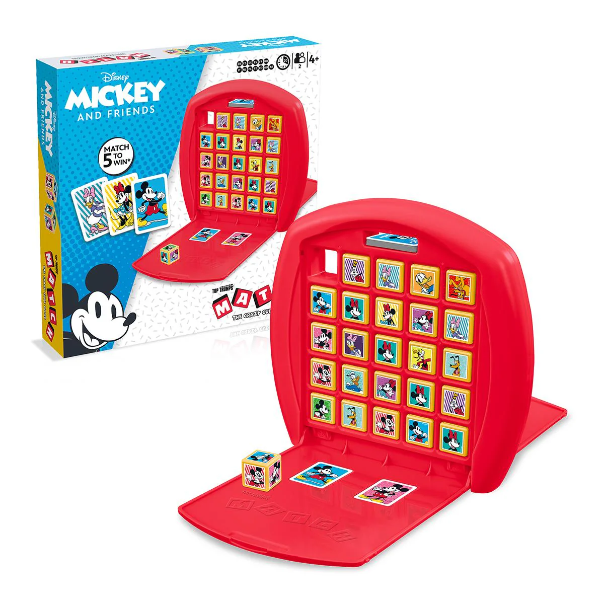Mickey & Friends Top Trumps Match - The Crazy Cube Game - Image 2