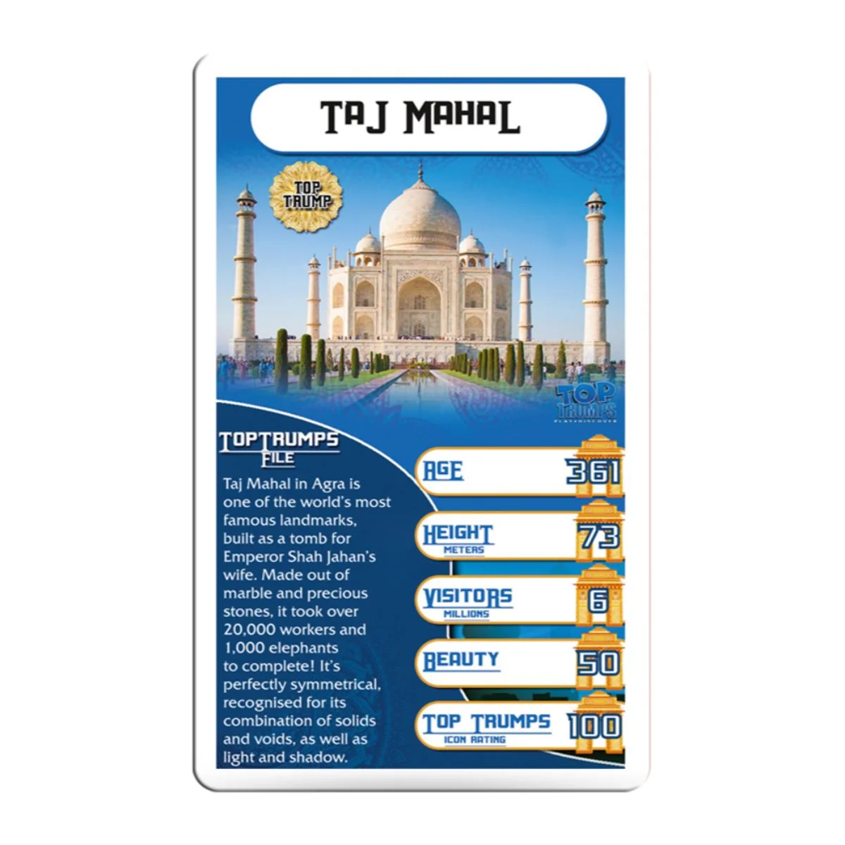 Monuments of India Top Trumps Card Game - Image 4