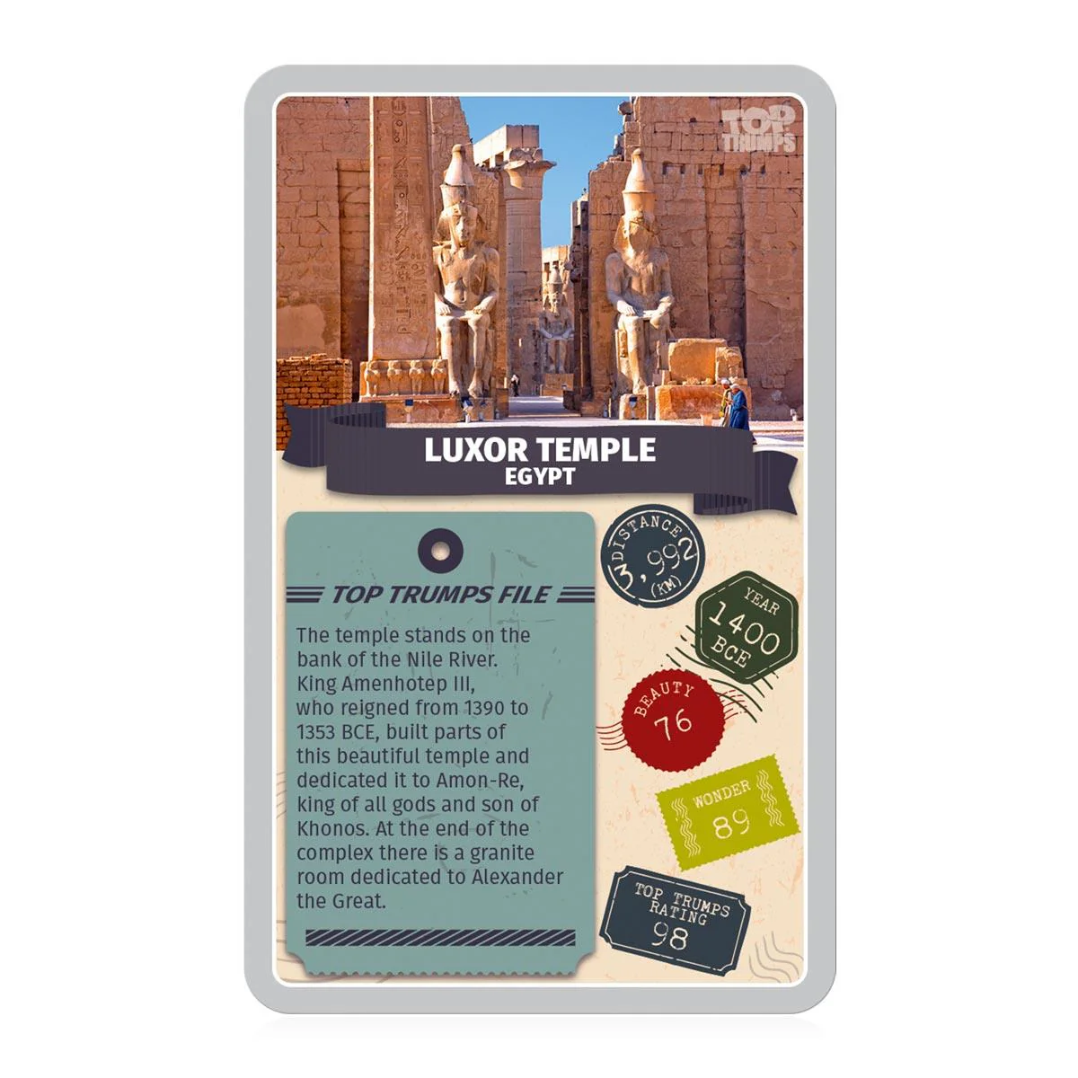 Monuments of the World Top Trumps Card Game - Image 3