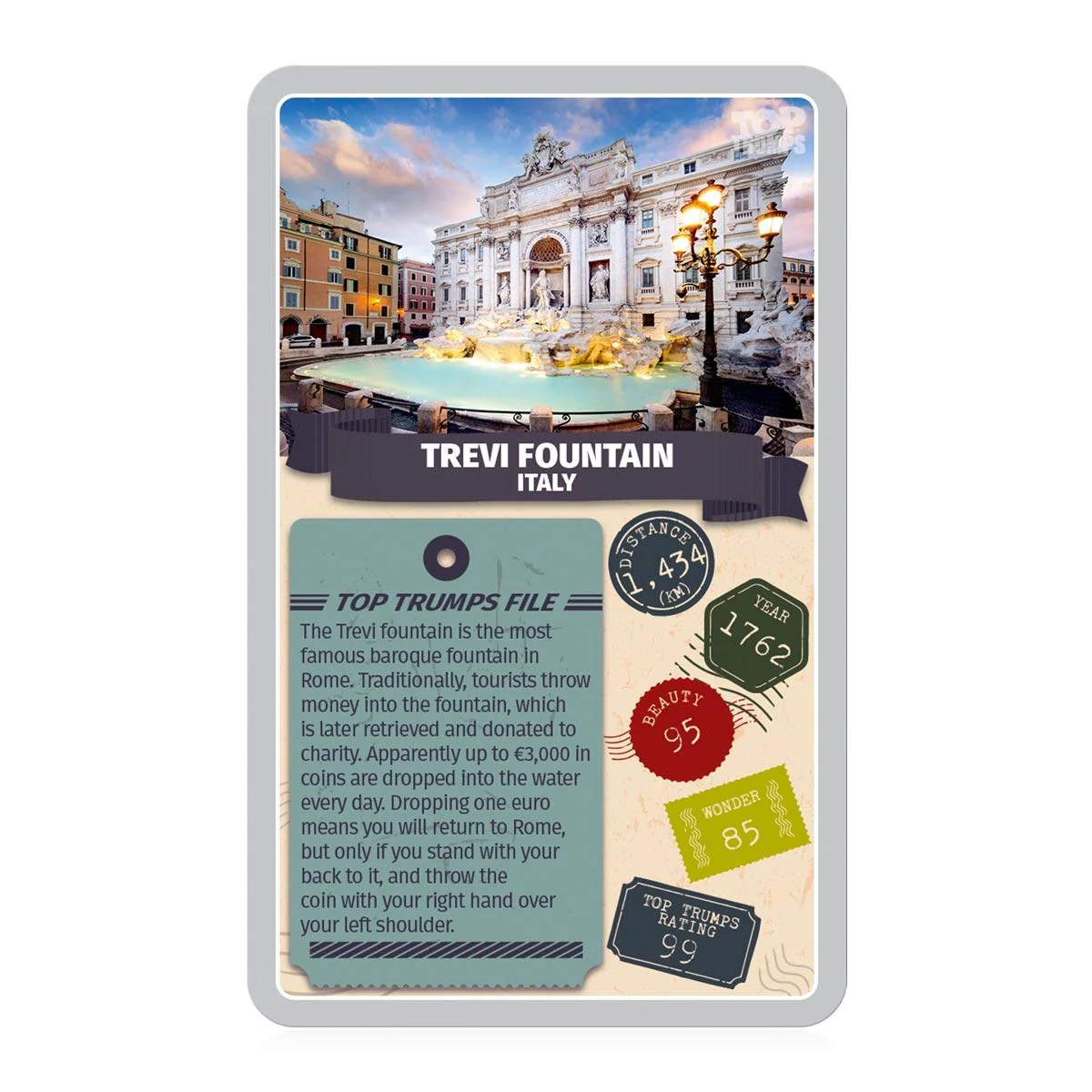 Monuments of the World Top Trumps Card Game - Image 4