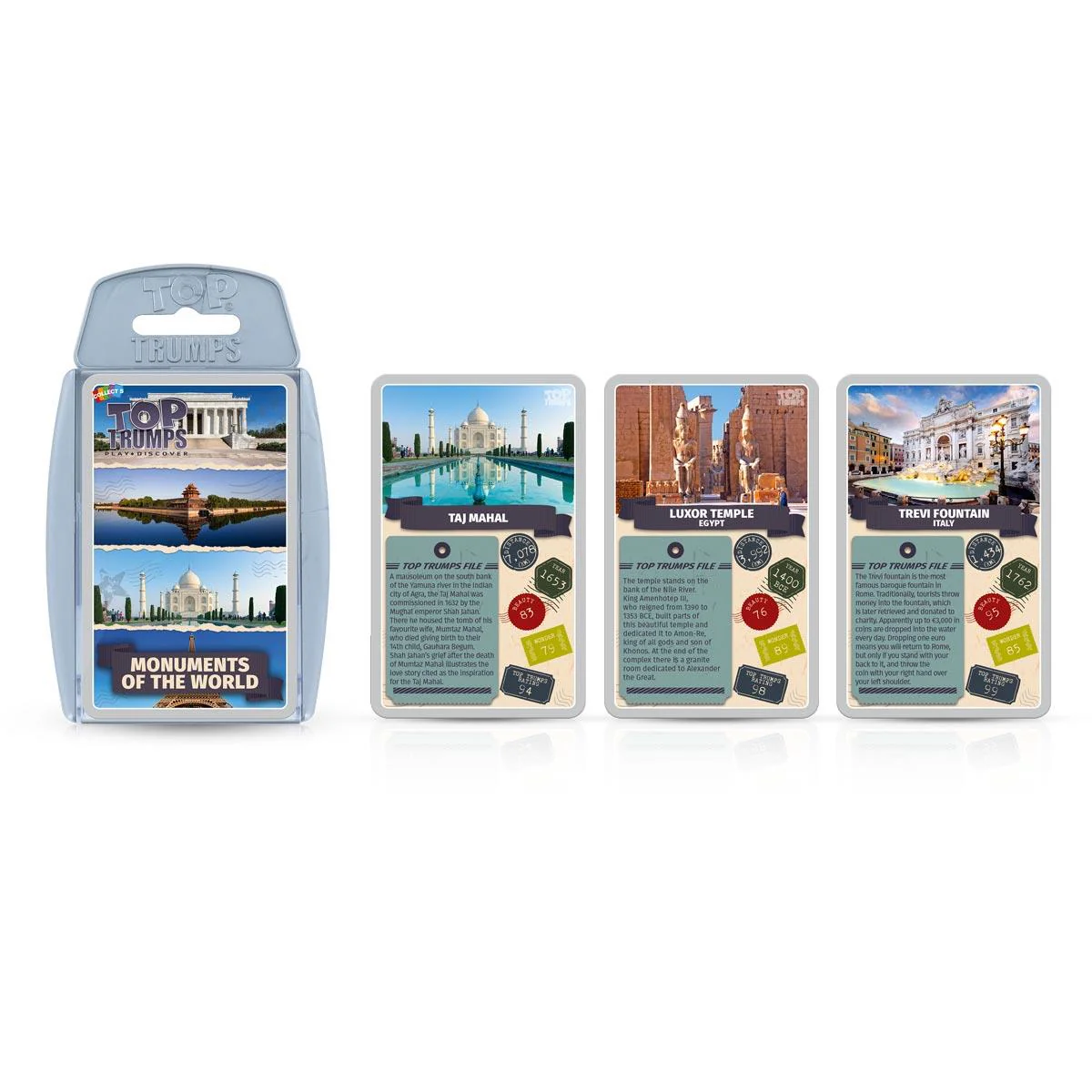 Monuments of the World Top Trumps Card Game - Image 5