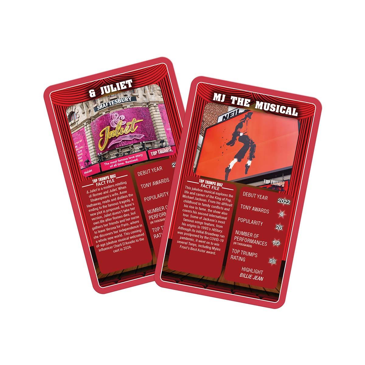 Musicals Top Trumps Limited Edition Card Game - Image 5