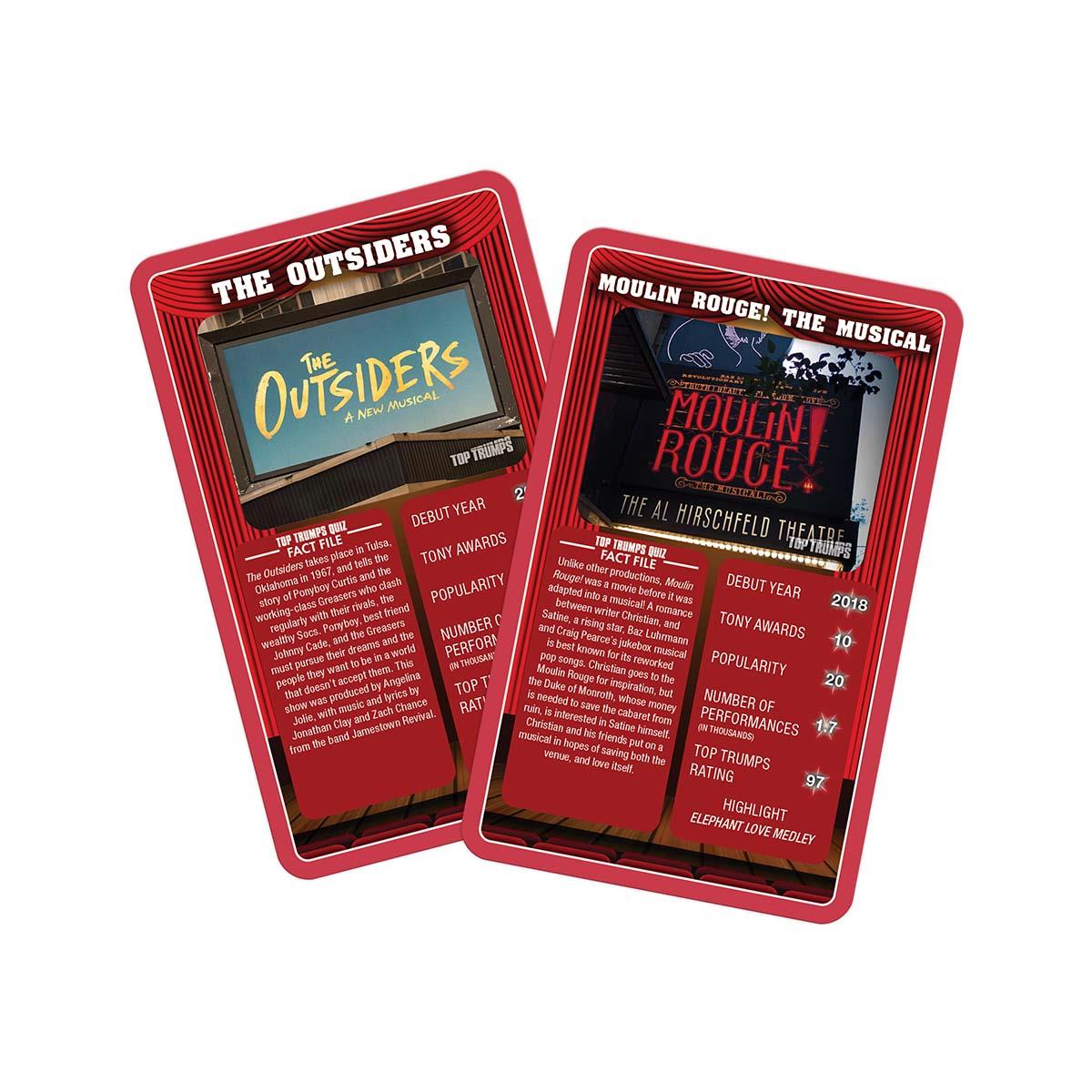 Musicals Top Trumps Limited Edition Card Game - Image 6