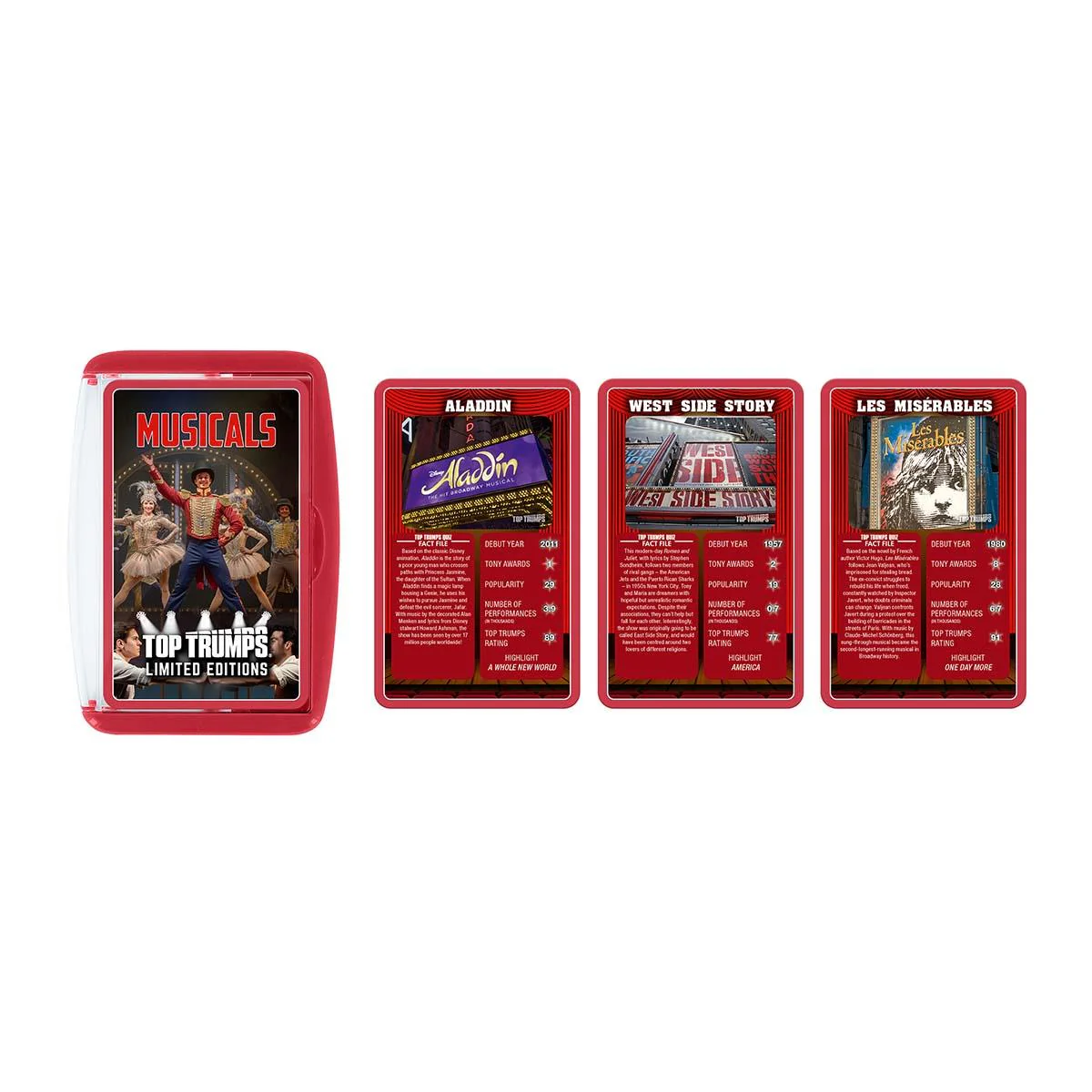 Musicals Top Trumps Limited Edition Card Game - Image 7