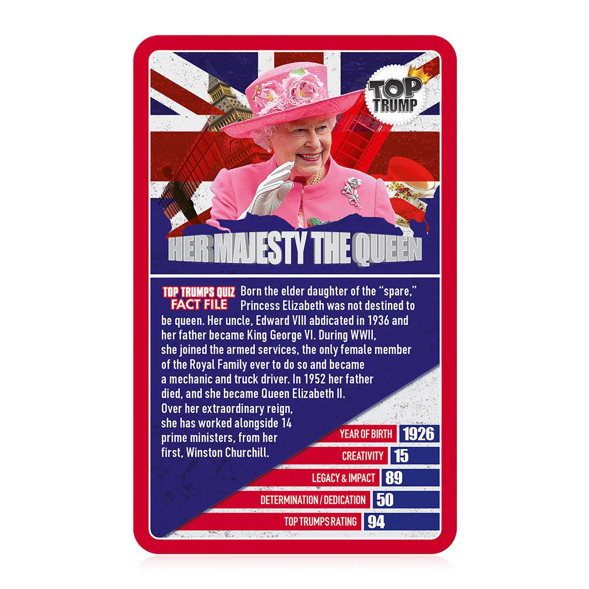 National Treasures Top Trumps Card Game - Image 2
