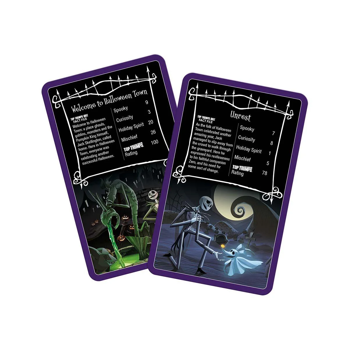 Nightmare Before Christmas Top Trumps Card Game - Image 2