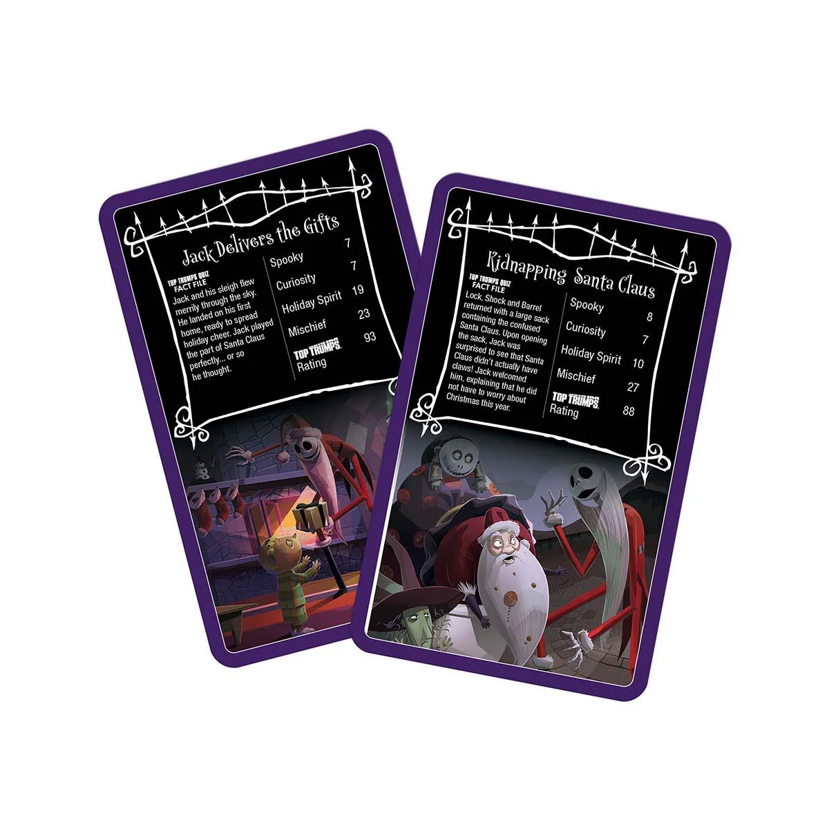 Nightmare Before Christmas Top Trumps Card Game - Image 3