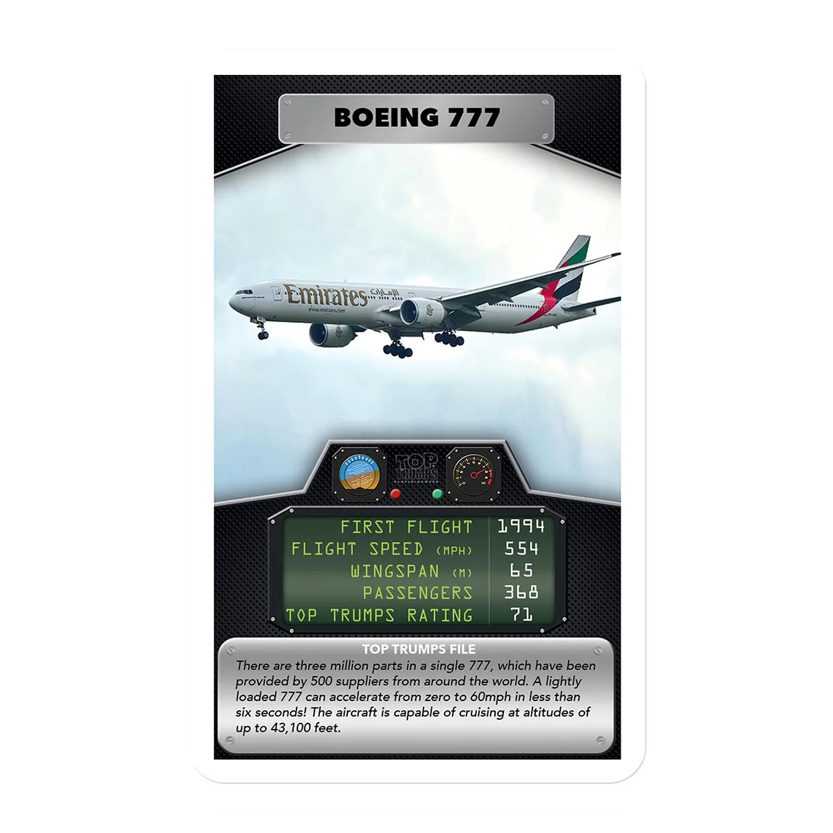 Planes Top Trumps Card Game - Image 3