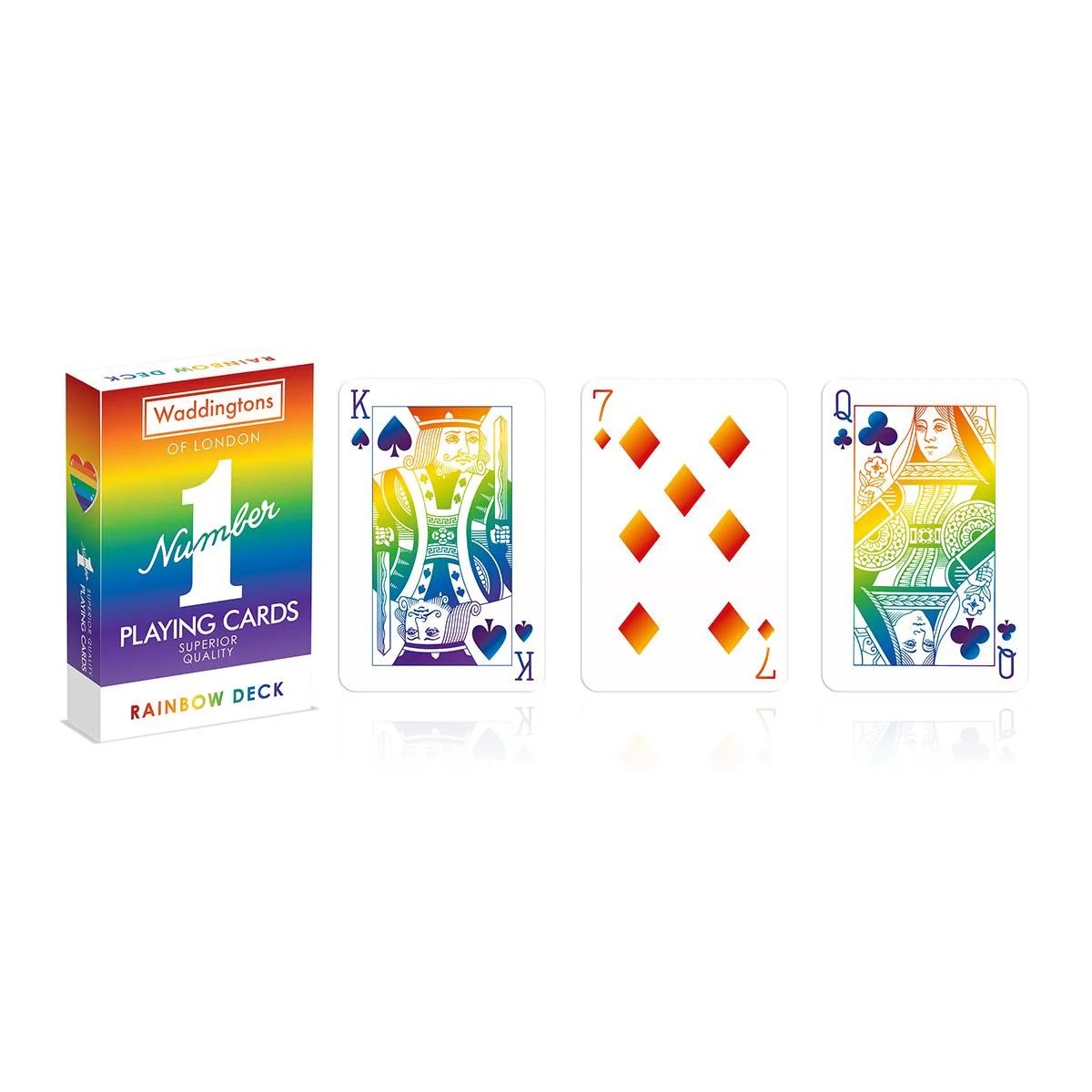 Rainbow Waddingtons Number 1 Playing Cards - Image 5