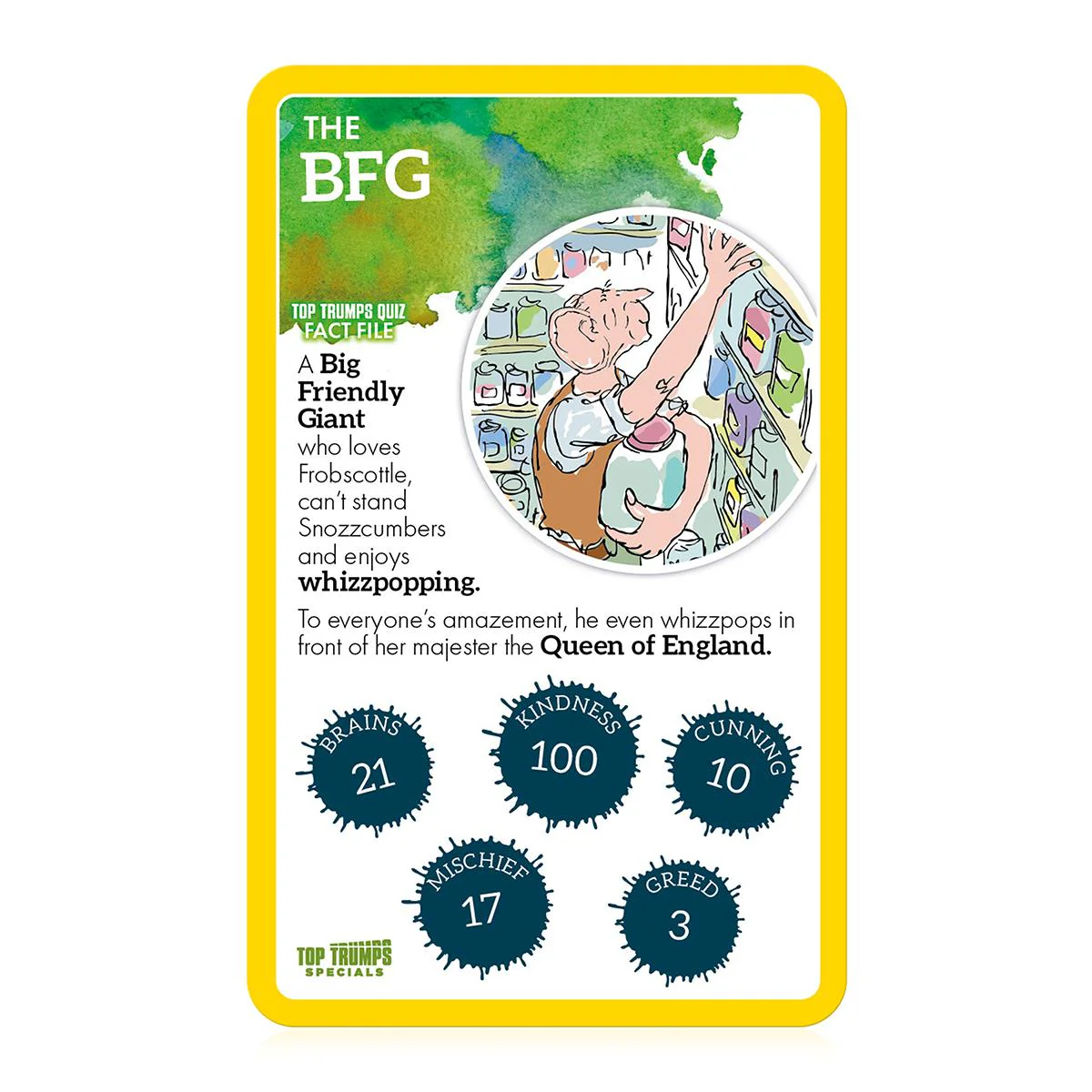 Roald Dahl Vol 1 Top Trumps Card Game - Image 3