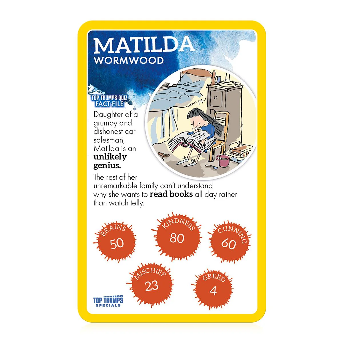 Roald Dahl Vol 1 Top Trumps Card Game - Image 4
