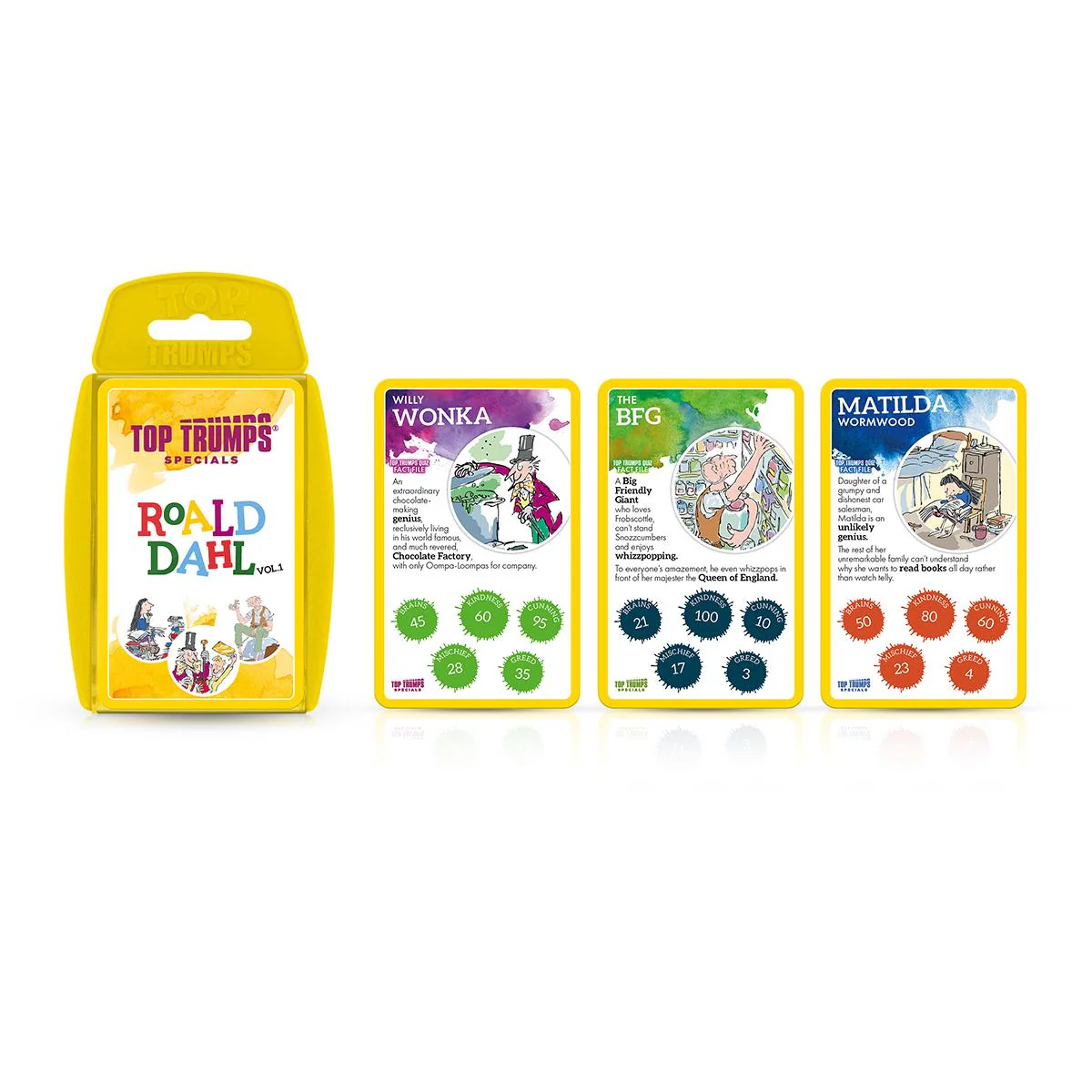 Roald Dahl Vol 1 Top Trumps Card Game - Image 5