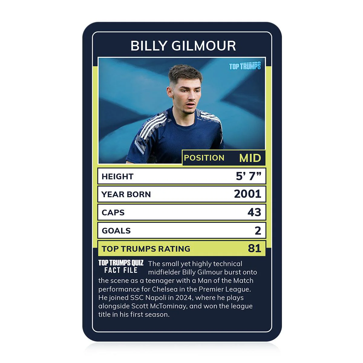 Scottish Football Stars Top Trumps Card Game - Image 4