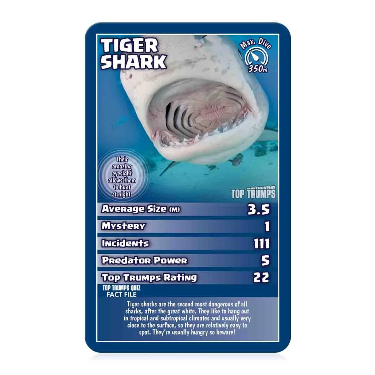Sharks Top Trumps Card Game - Image 4