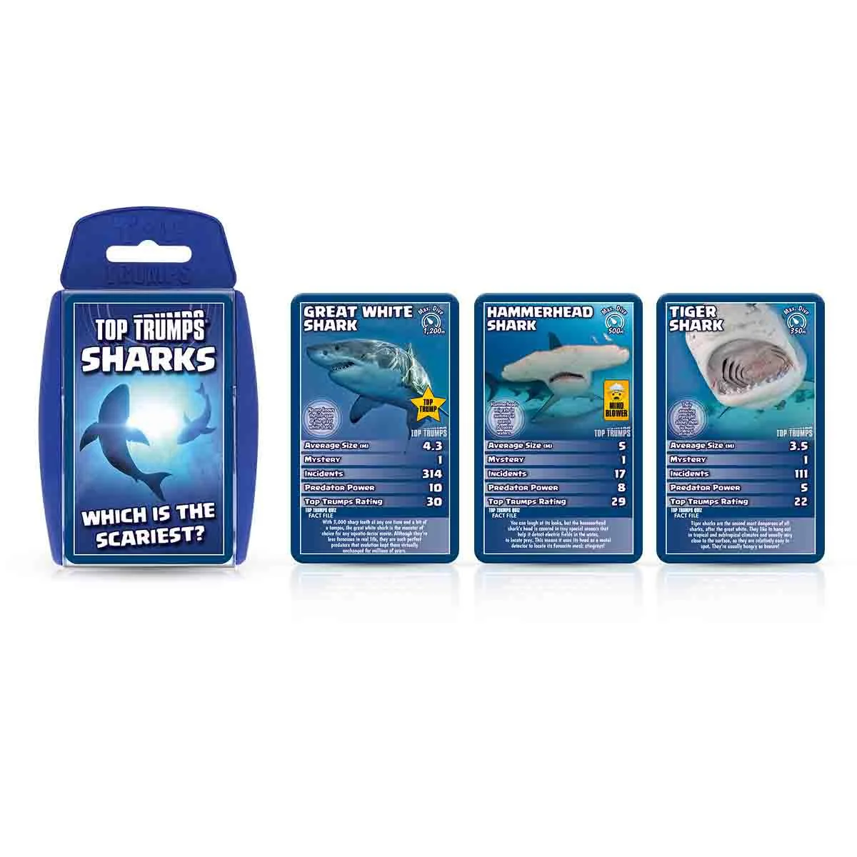 Sharks Top Trumps Card Game - Image 5