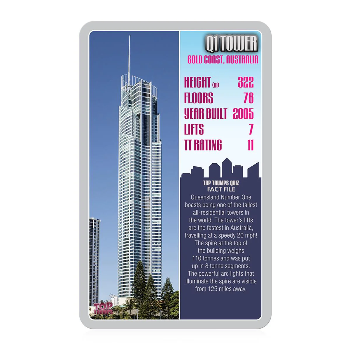 Skyscrapers Top Trumps Card Game - Image 3