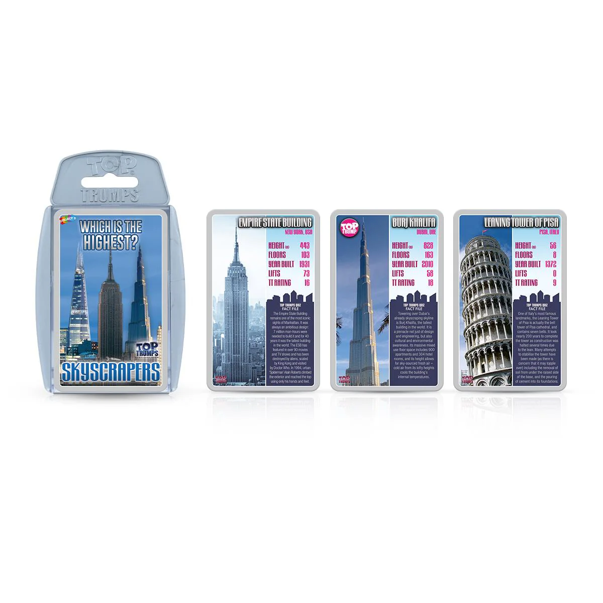 Skyscrapers Top Trumps Card Game - Image 5