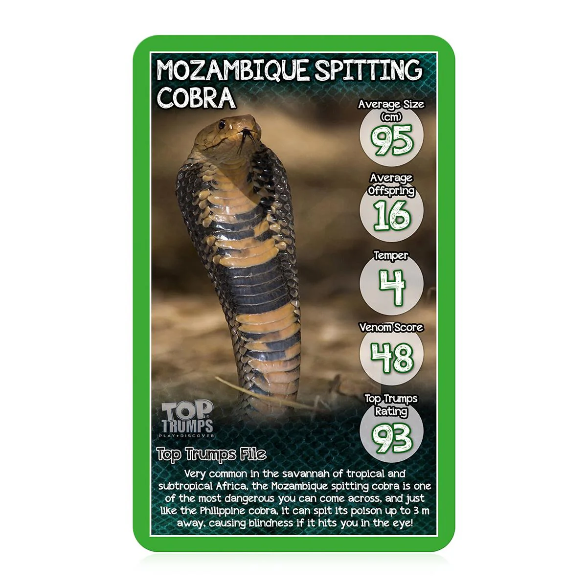 Snakes Top Trumps Card Game - Image 4