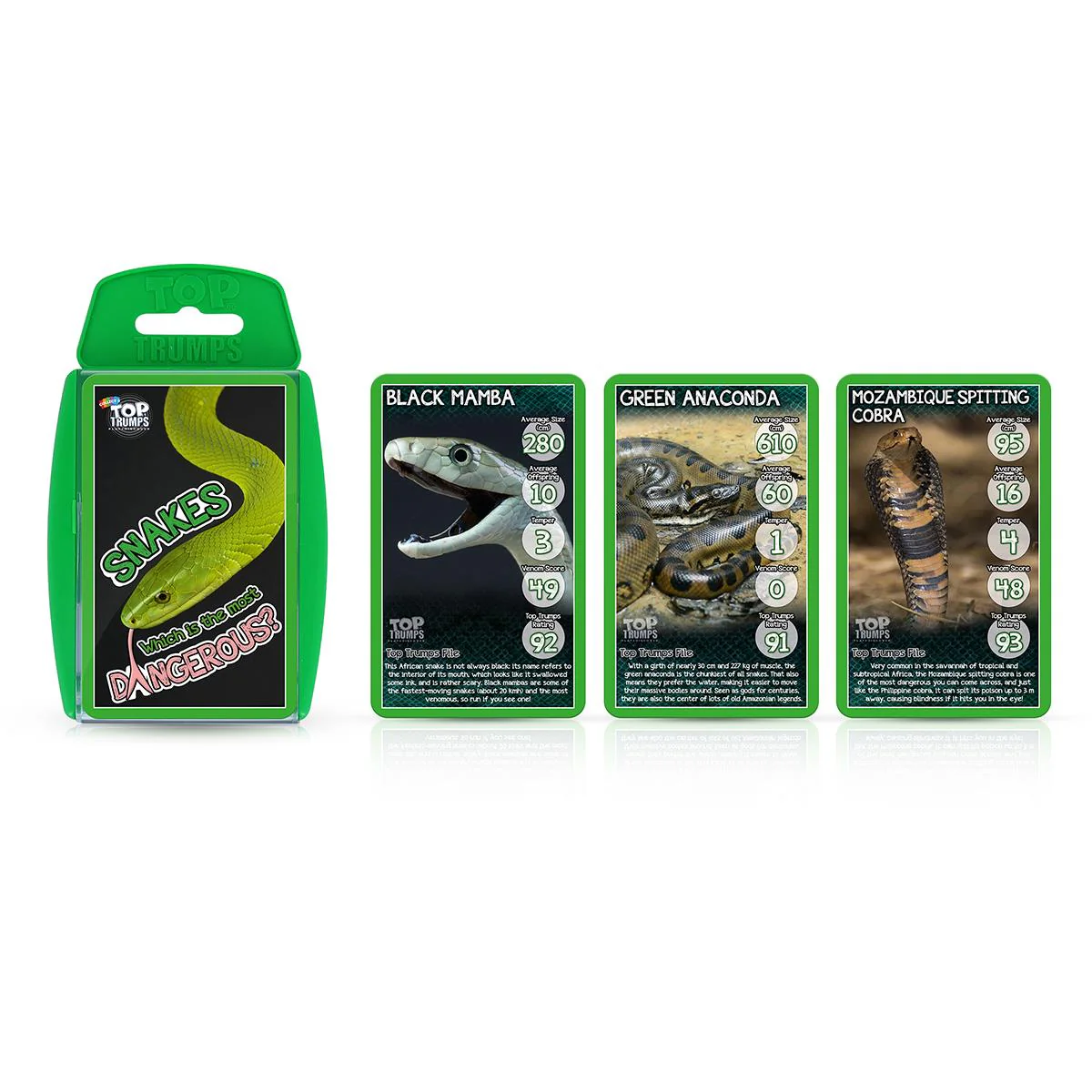 Snakes Top Trumps Card Game - Image 5