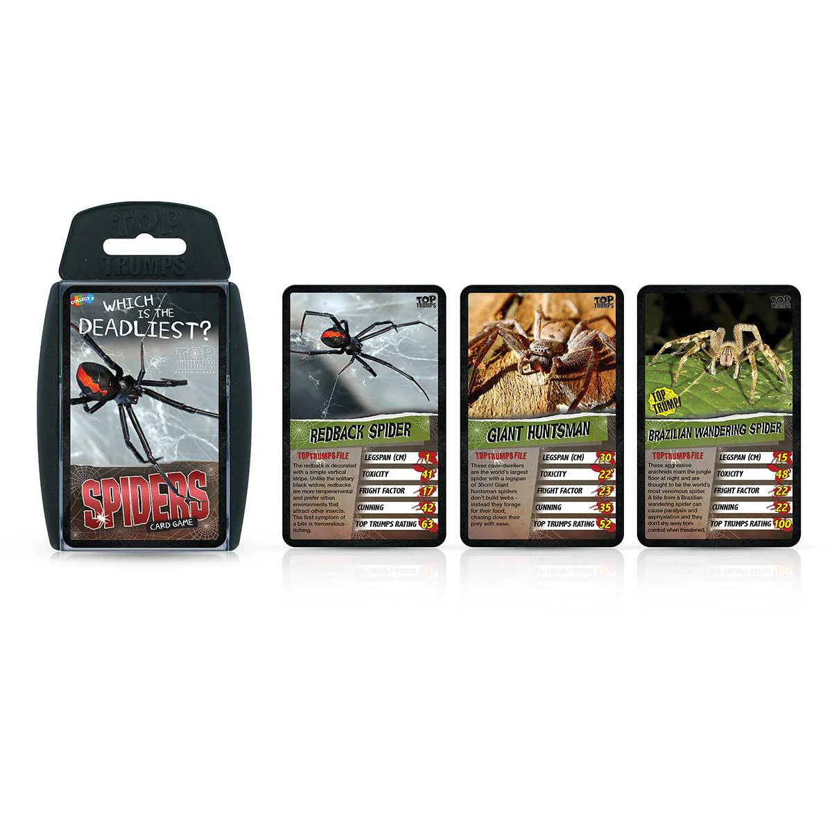 Spiders Top Trumps Card Game - Image 5