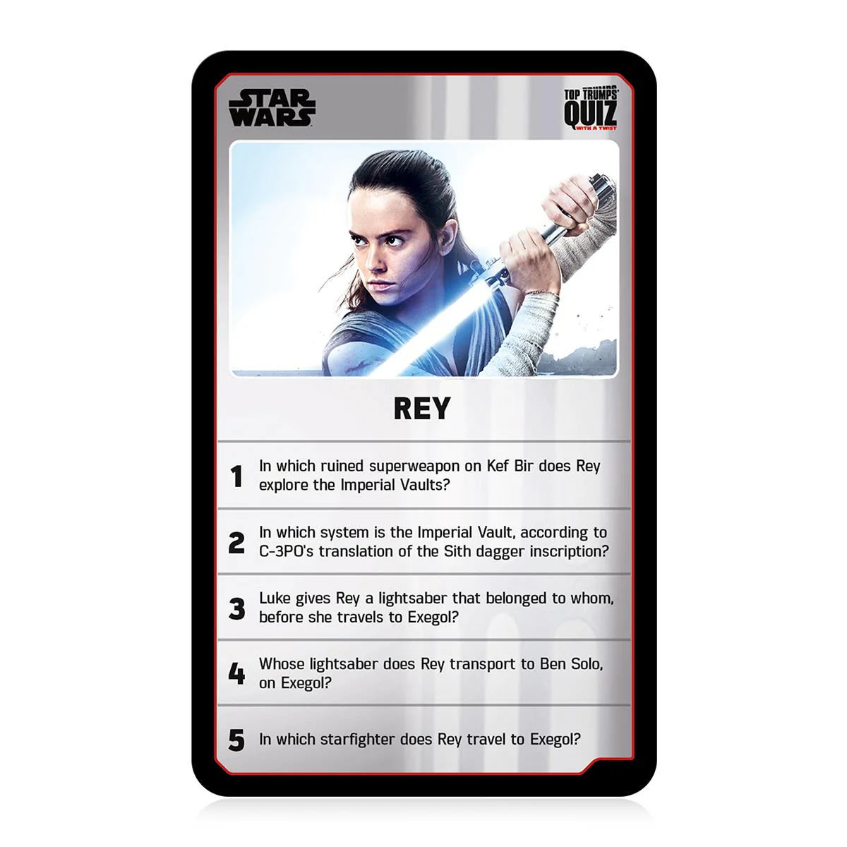 Star Wars 21 Top Trumps Quiz Card Game - Image 5