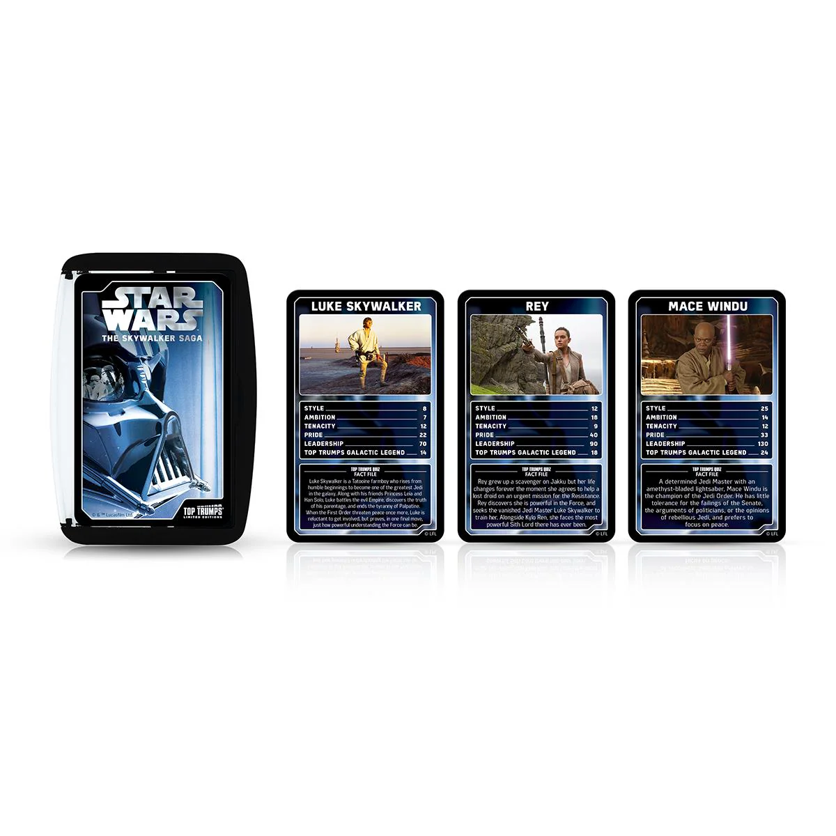 Star Wars Episodes 1-9 Skywalker Saga Trumps Card Game - Image 5