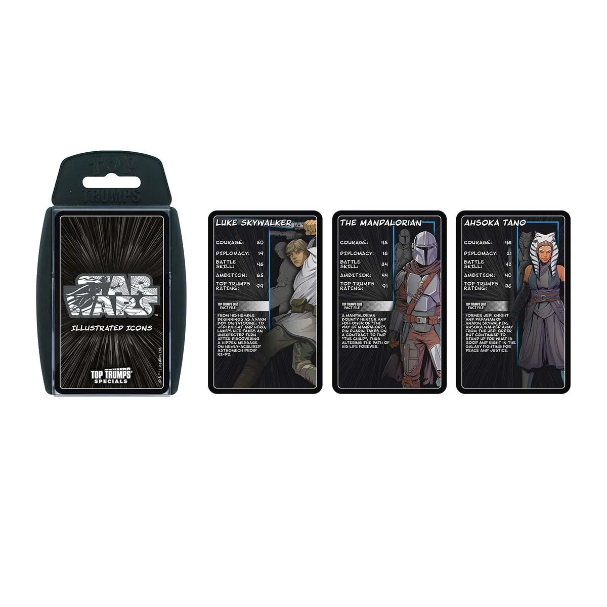 Star Wars Illustrated Icons Top Trumps Card Game - Image 5