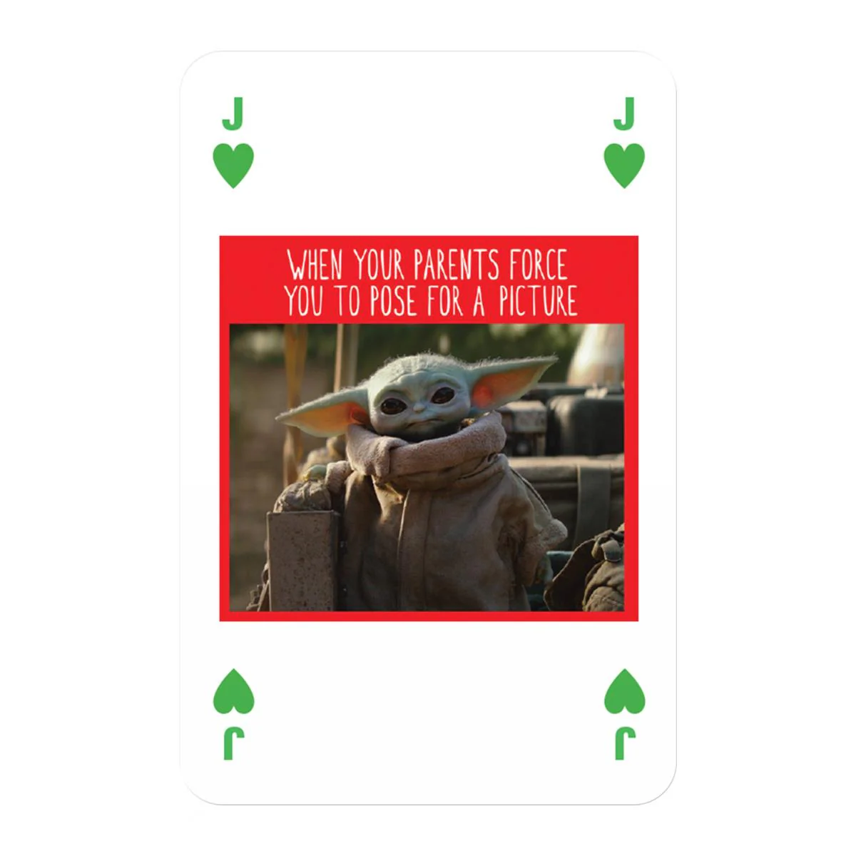 Star Wars The Mandalorian 'The Child' Waddingtons Number 1 Playing Cards - Image 4