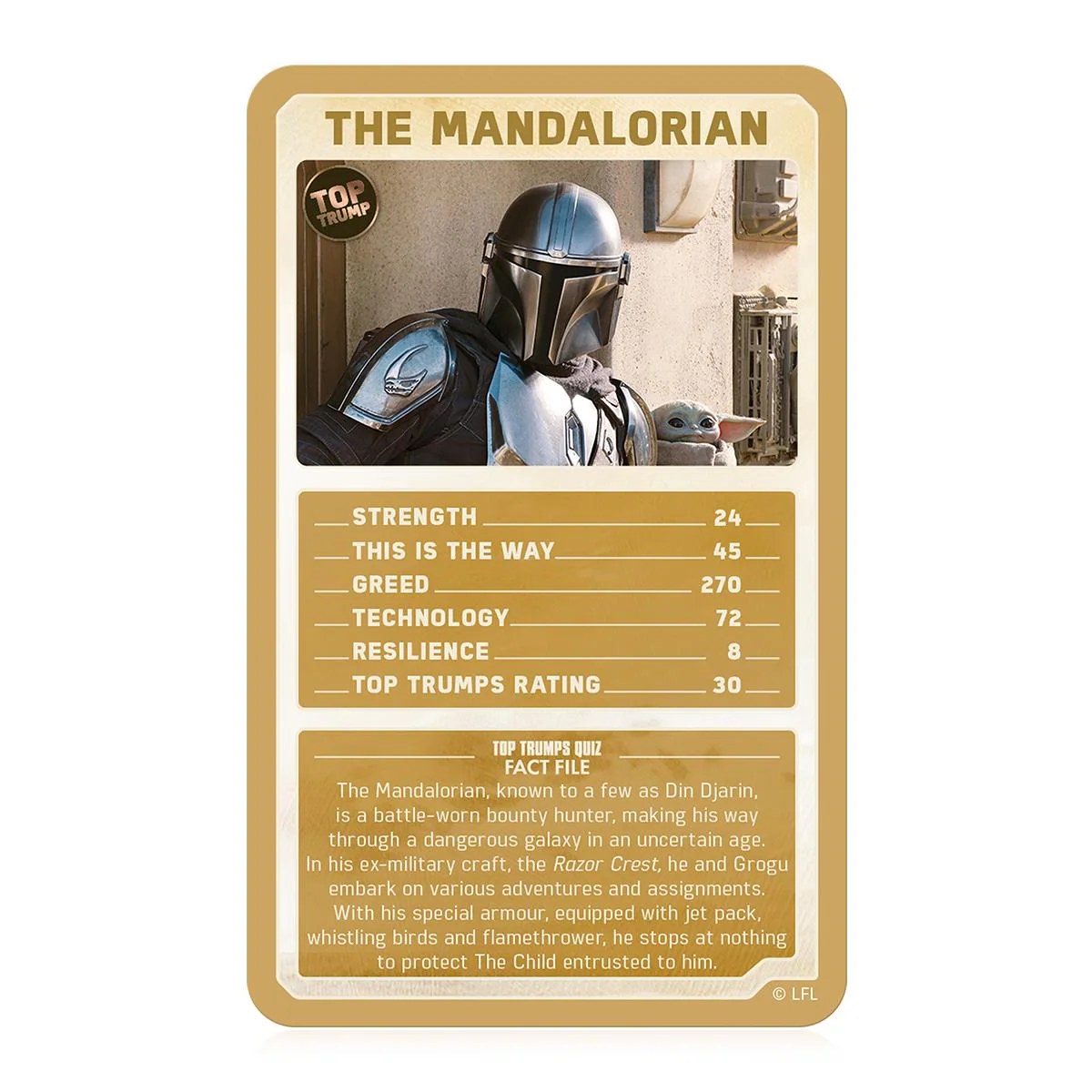 Star Wars : The Mandalorian Top Trumps Card Game - Image 3