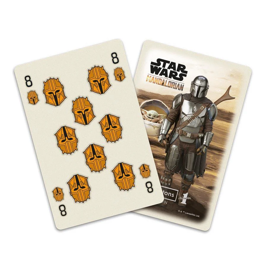 Star Wars The Mandalorian Waddingtons Number 1 Playing Cards - Image 3