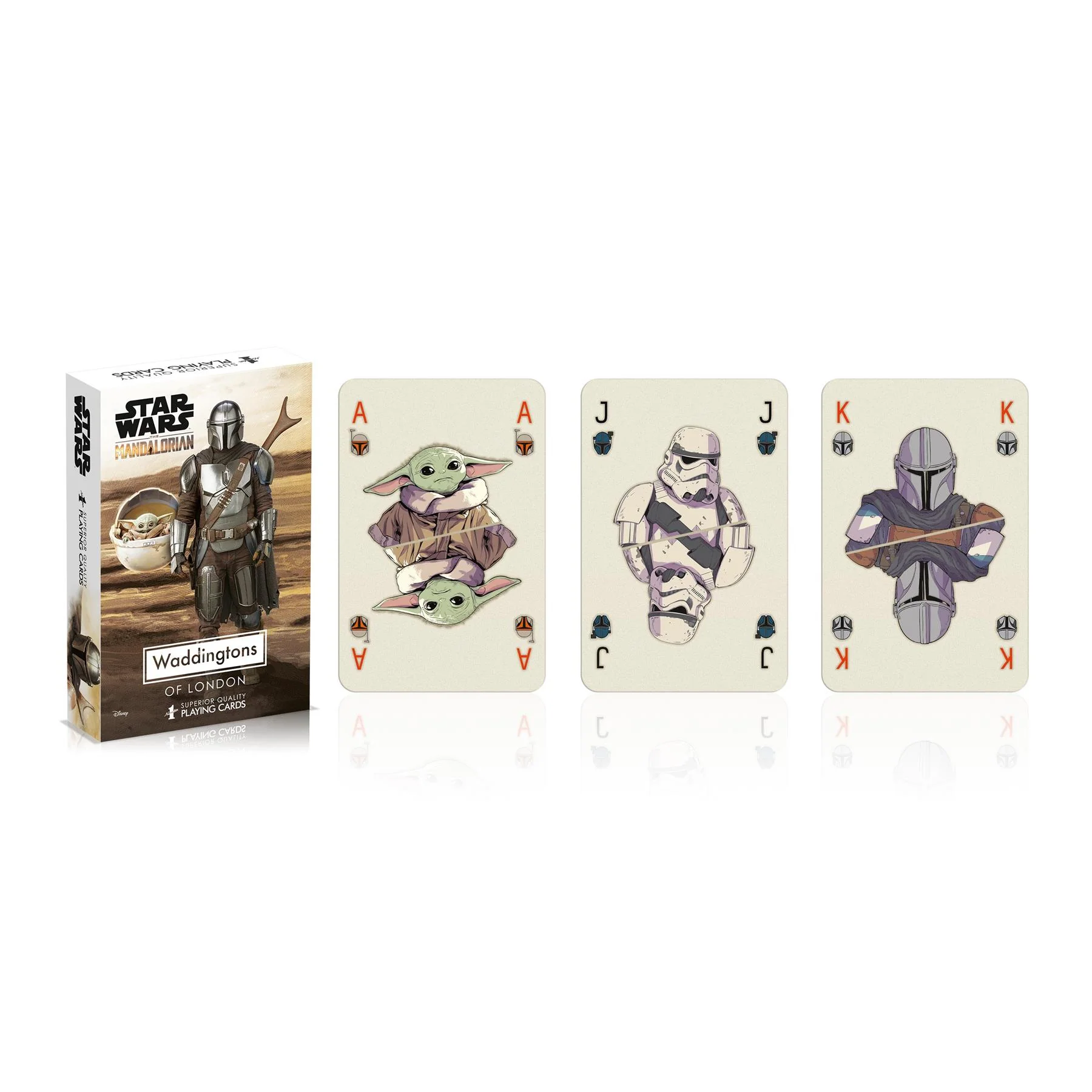 Star Wars The Mandalorian Waddingtons Number 1 Playing Cards - Image 4