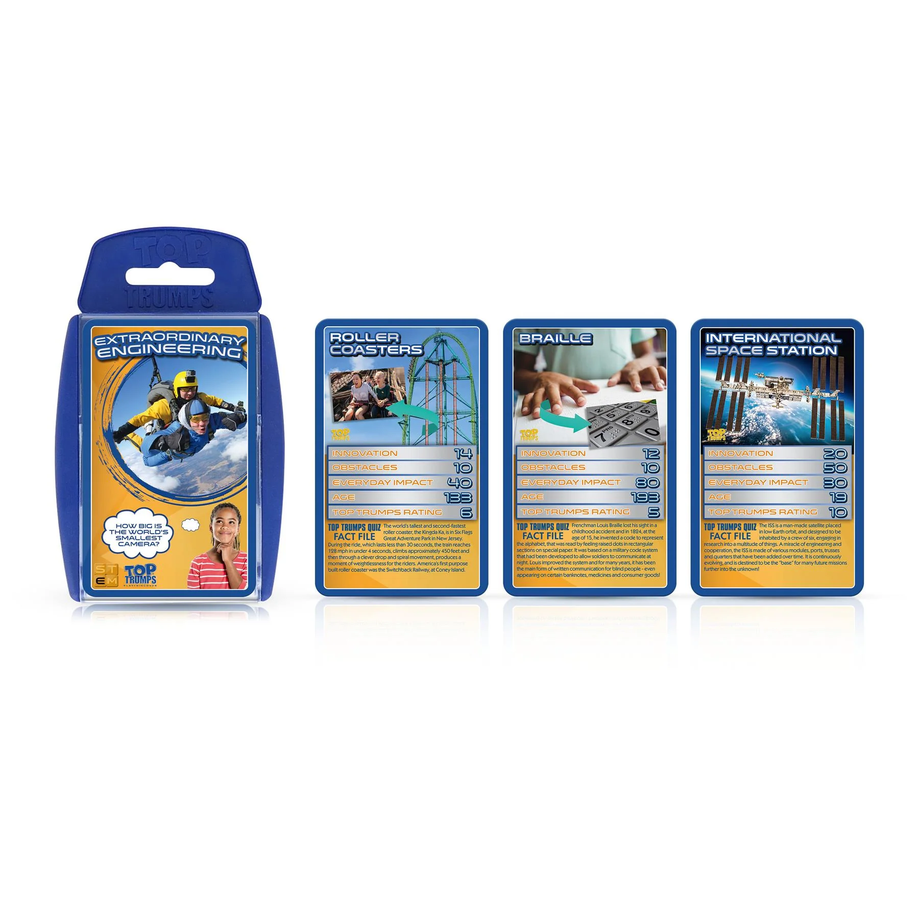 STEM Extraordinary Engineering Top Trumps Card Game - Image 5