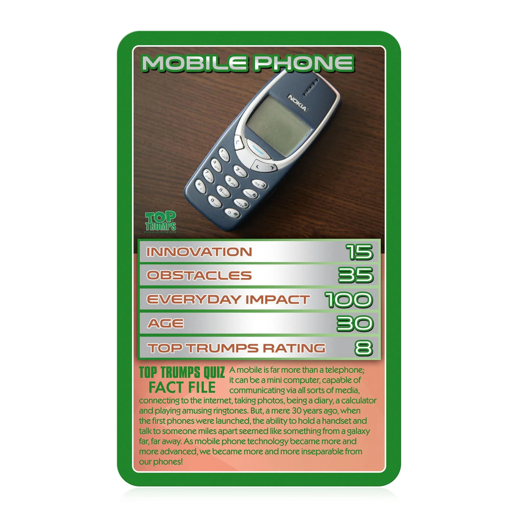STEM Terrific Technology 21 Top Trumps Card Game - Image 2
