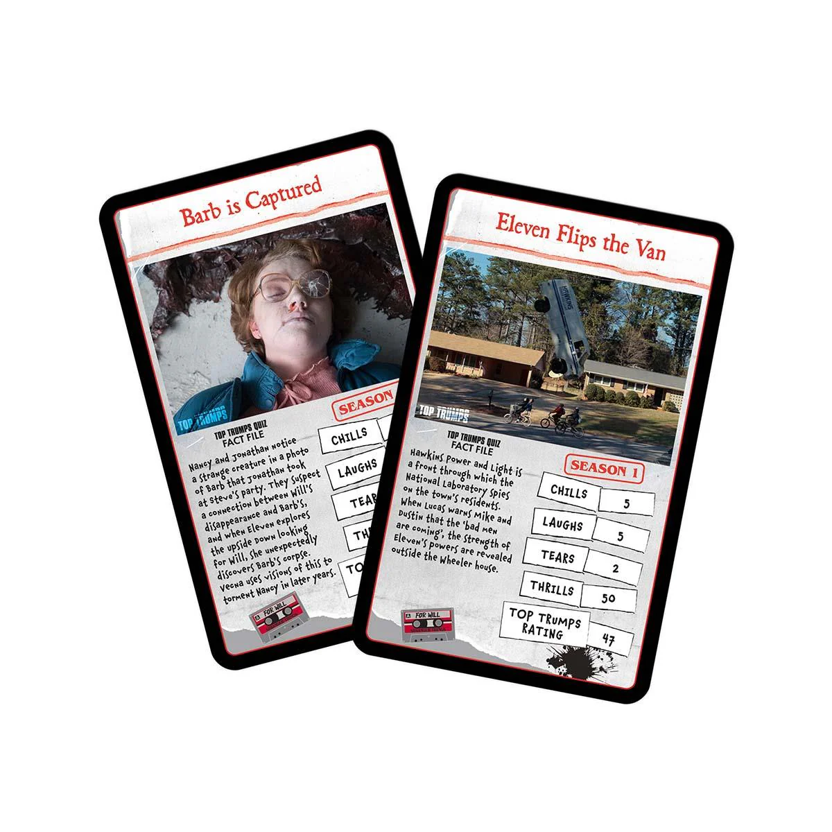 Stranger Things Top Trumps Card Game Collectors Tin - Image 3