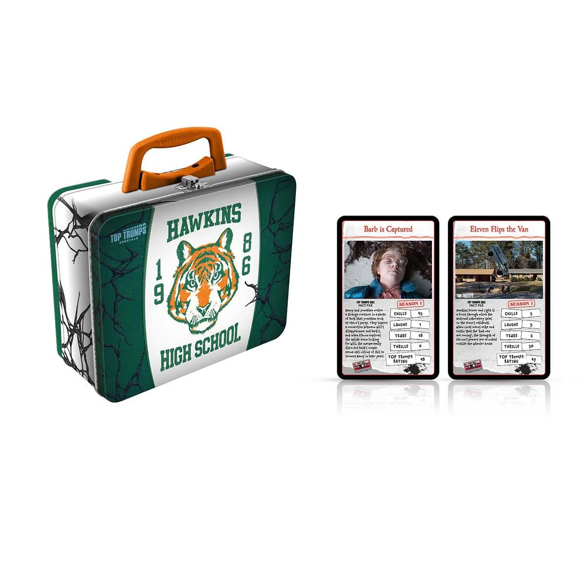 Stranger Things Top Trumps Card Game Collectors Tin - Image 6