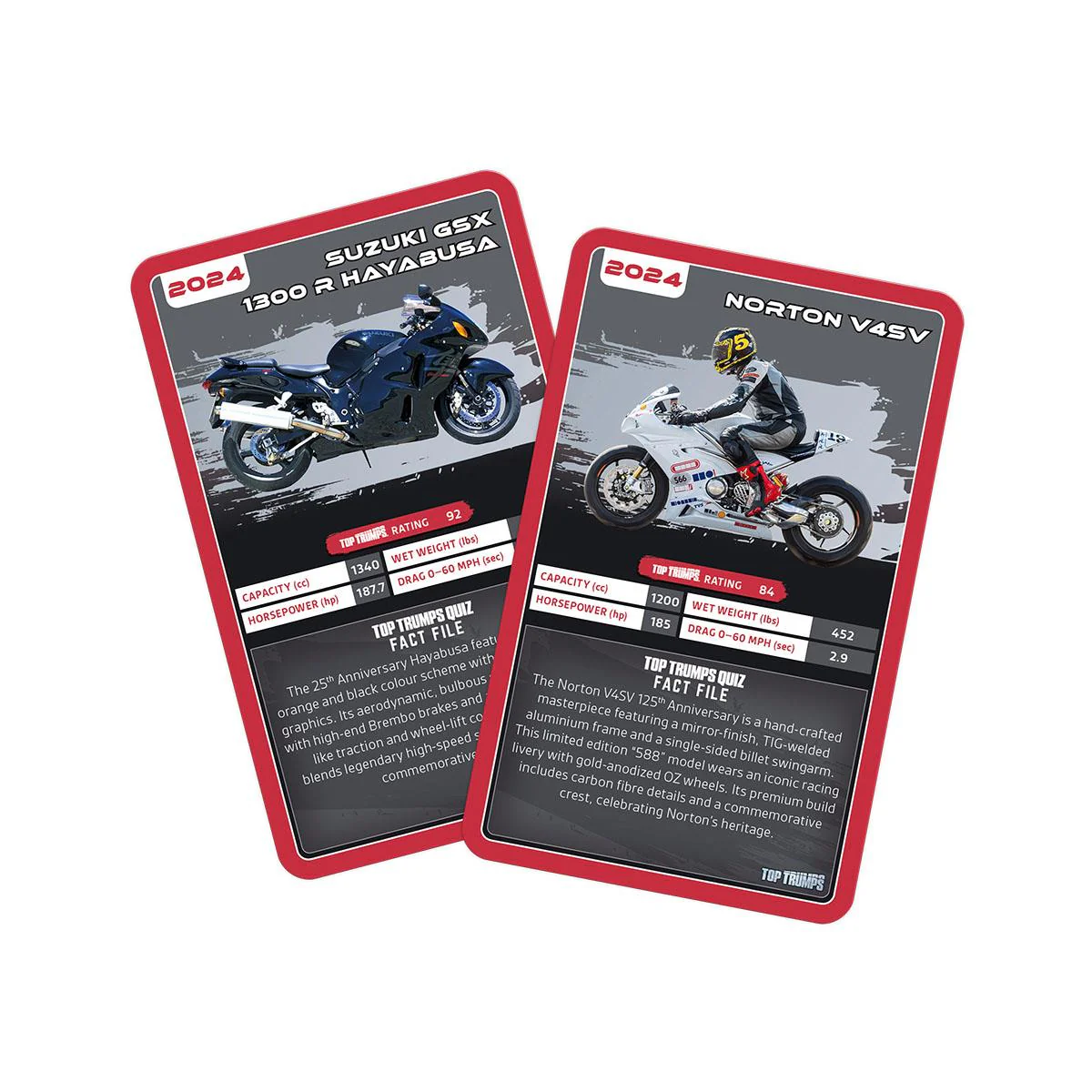 Super Bikes Top Trumps Card Game - Image 3