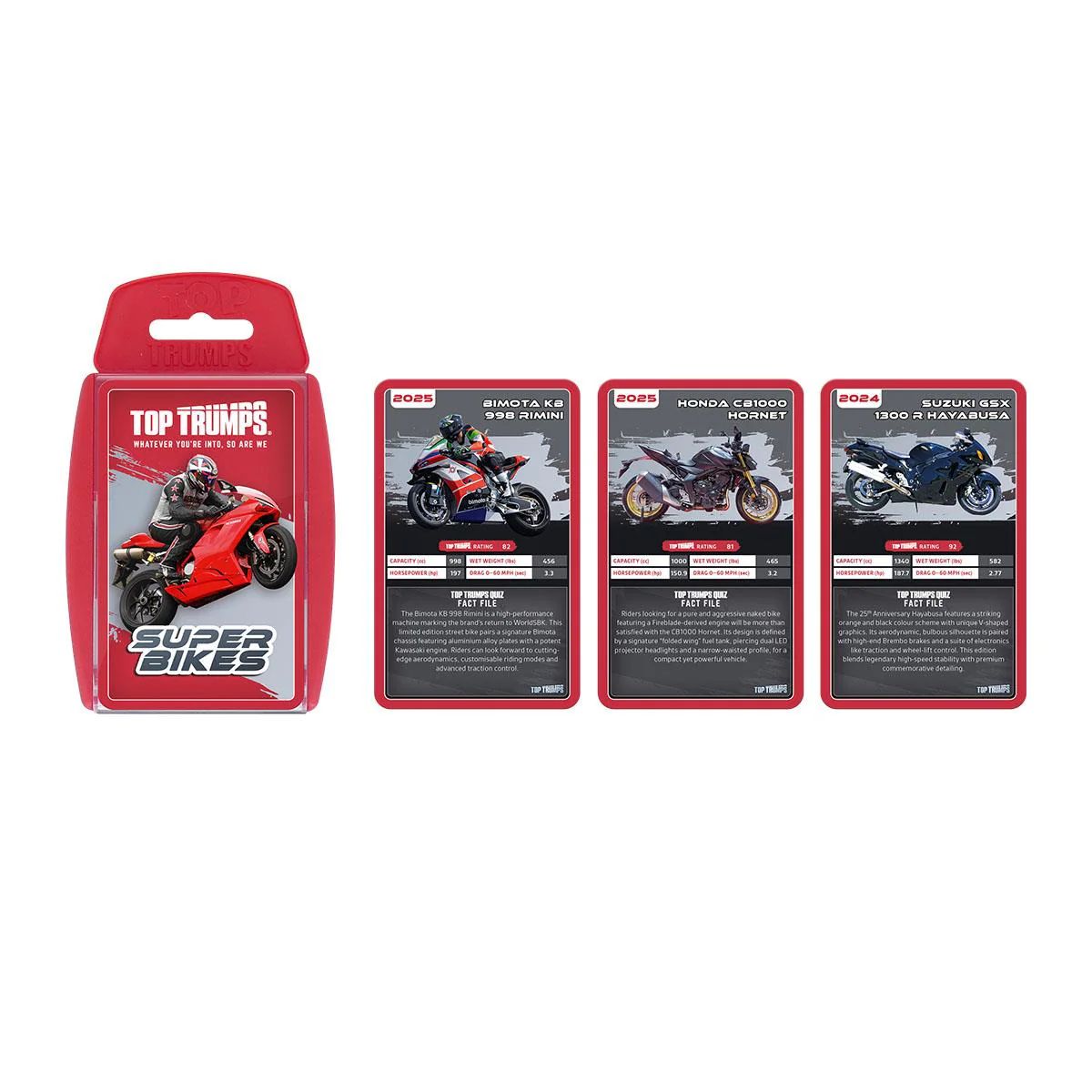 Super Bikes Top Trumps Card Game - Image 4