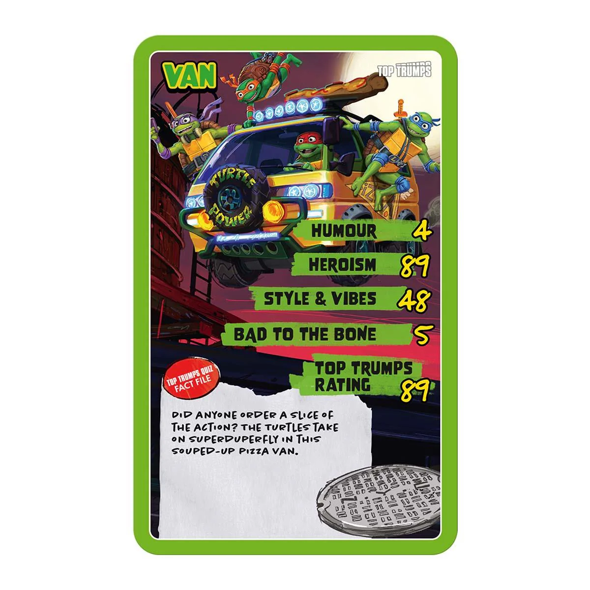 Teenage Mutant Ninja Turtles Top Trumps Card Game - Image 3