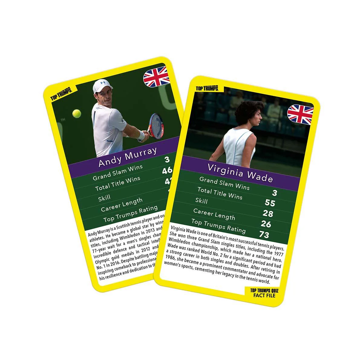 Tennis Stars Top Trumps Limited Edition Card Game - Image 6