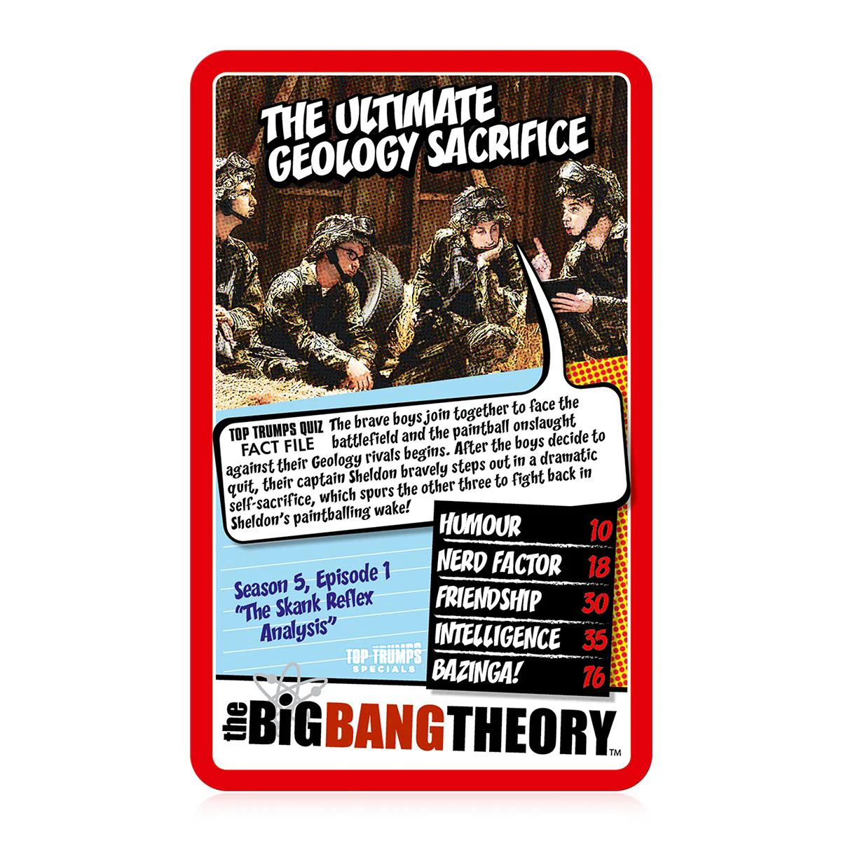 The Big Bang Theory Top Trumps Card Game - Image 2