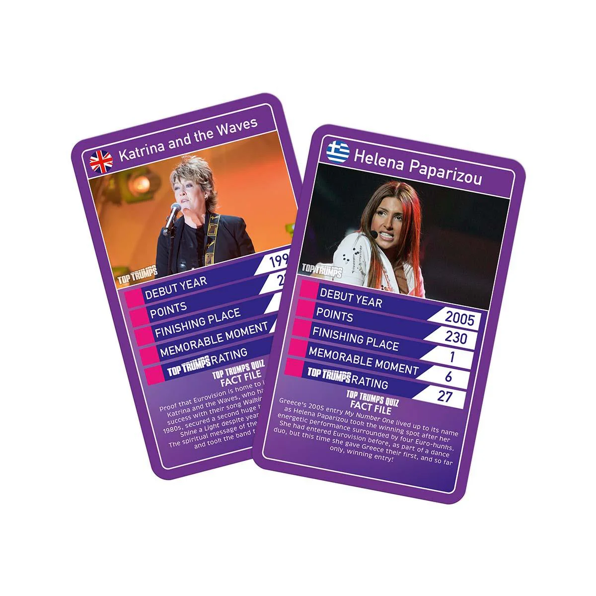 The Independent & Unofficial Guide To Eurovision Top Trumps Card Game - Image 5