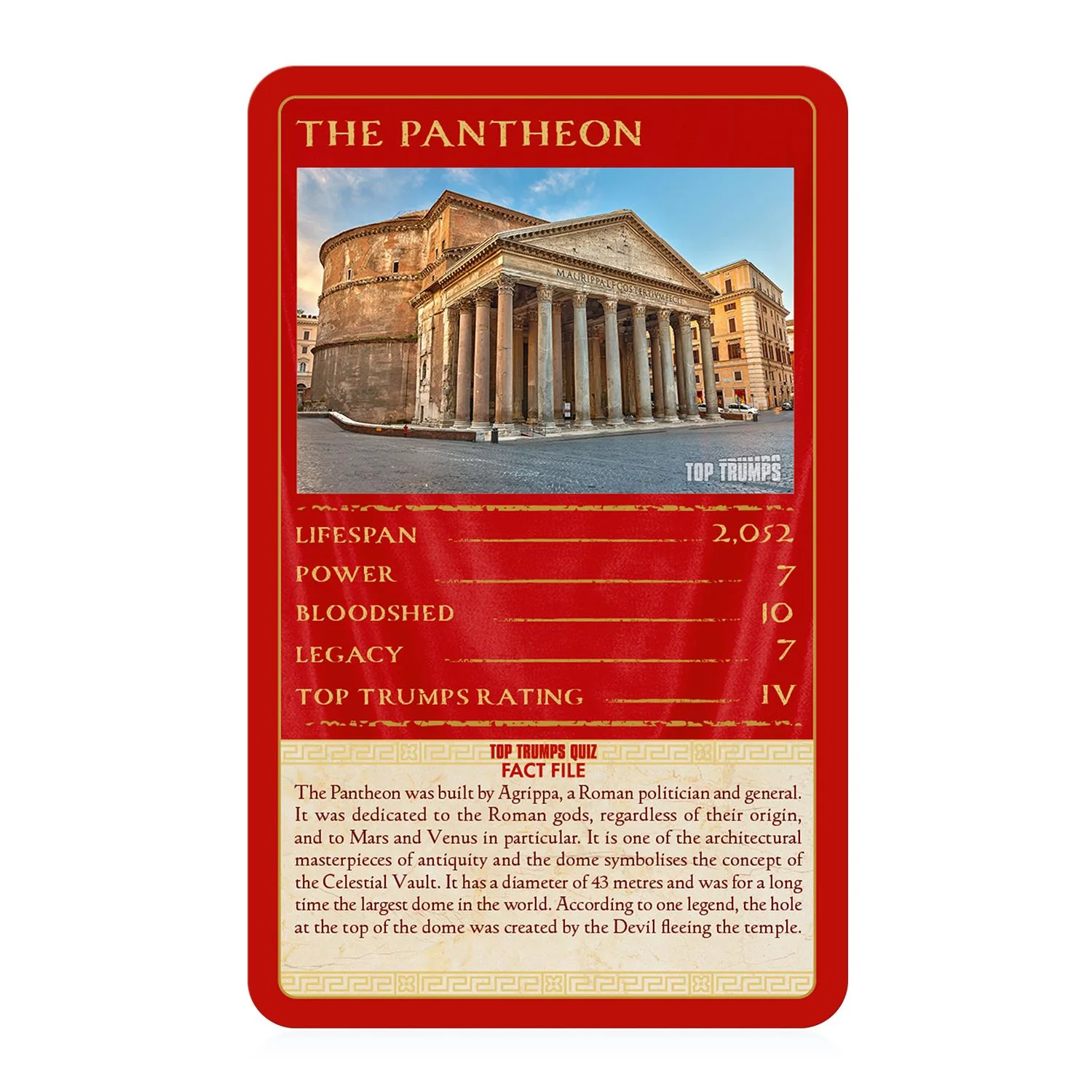 The Roman Empire Top Trumps Limited Edition Card Game - Image 3